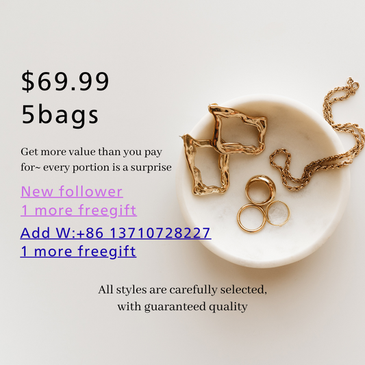 $69.99(5bags) Lucky Jewelry unboxing bag mystery bag