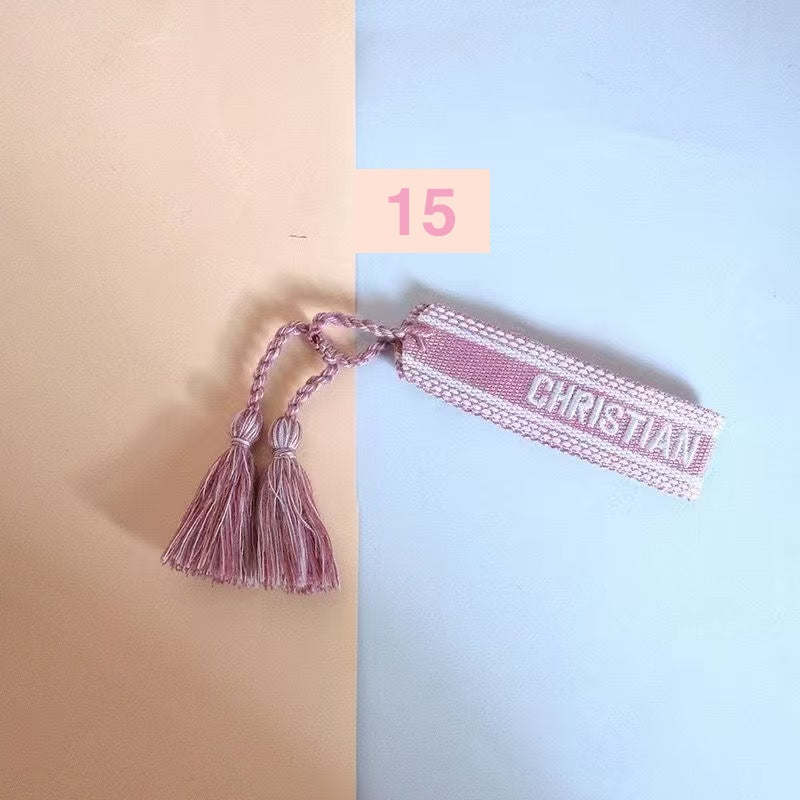 C&D hand strap with tassels multi color bangle leisure style bracelet jewelry