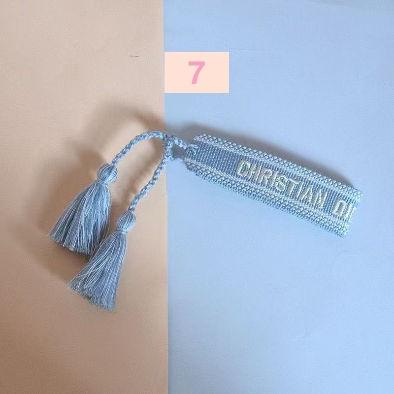 C&D hand strap with tassels multi color bangle leisure style bracelet jewelry