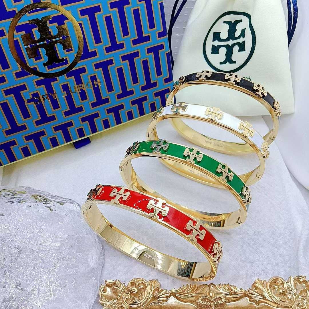Multi color bangle in gold HQ with stamp bracelet never fade jewelry