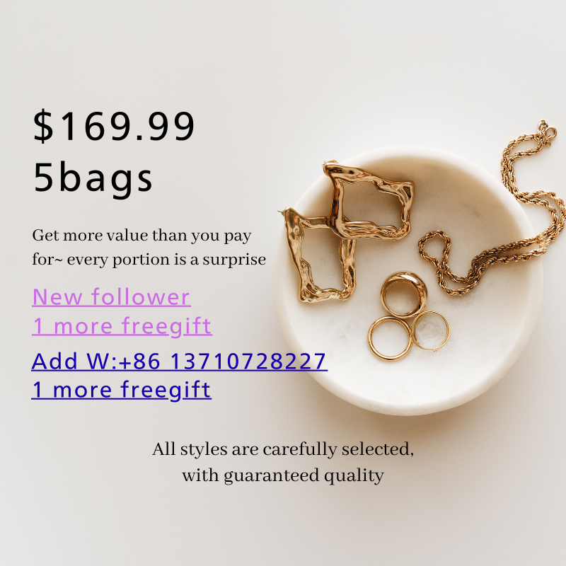 $169.99(10bags) Lucky Jewelry unboxing bag mystery bag